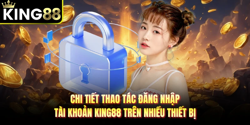 Chi tiết thao tác đăng nhập tài khoản KING88 trên nhiều thiết bị